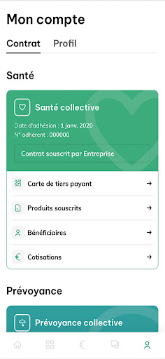 Mutuelle de France Unie Screen 2