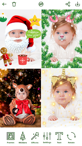 Christmas photo editor