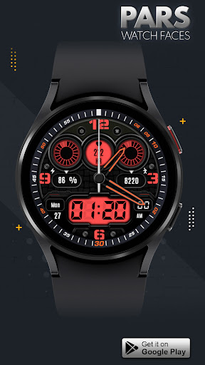 Pars Ikon Colored Watch Face screenshot 18