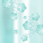 Cover Image of Download Glossy Mint Flower - Wallpaper 1.0.0 APK