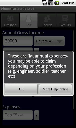 PhoneTax.eu Irish PAYE TaxCalc