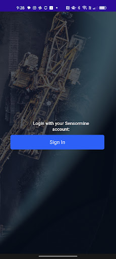 SensorMine Screen 2