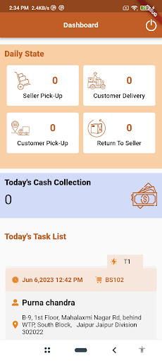 BuildStorey Delivery App Screen 3