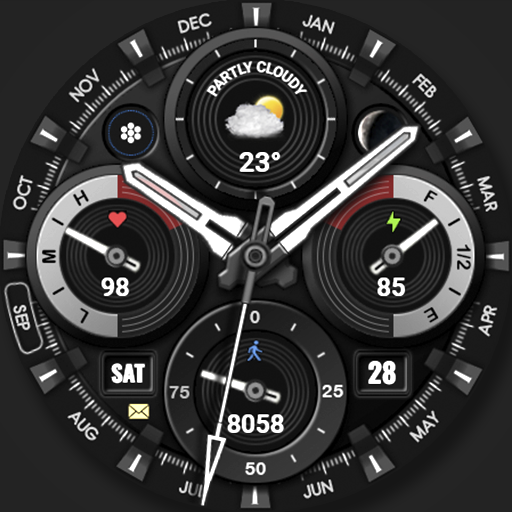 WFP 338 Classic watch face Logo