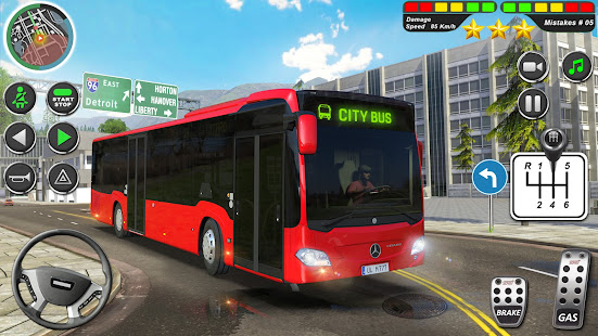 Bus Driving School : Bus Games 3.2 APK screenshots 14