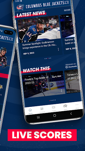 Official Columbus Blue Jackets Screen 2