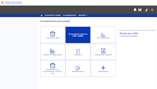 edistribución Screen 2