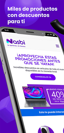 Android application Nasbi screenshort