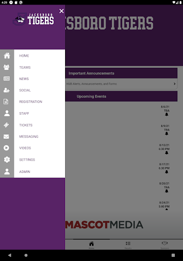 Jacksboro Tigers Athletics