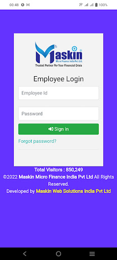Android application Maskin Finance screenshort