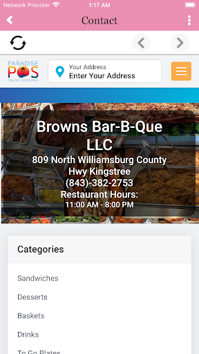 Browns BBQ Screen 3