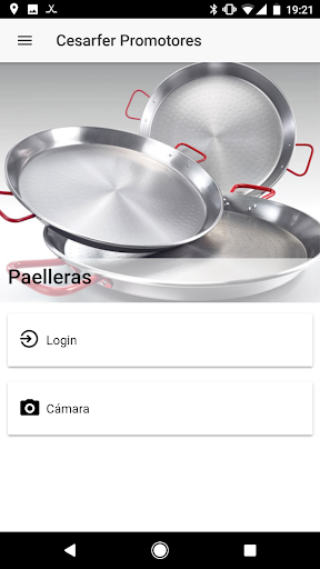Android application Cesarfer Promotores screenshort