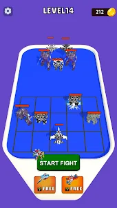 Merge Battle Robot Games
