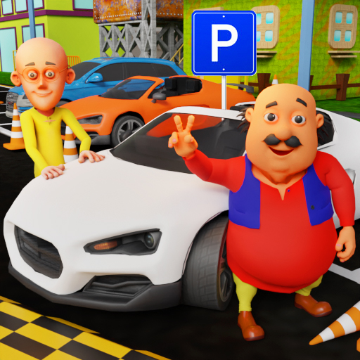 Motu Patlu Car Parking logo