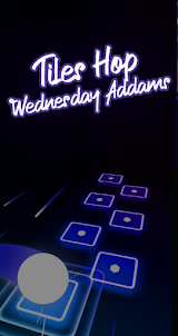 Tiles Hop: Wednesday Addams