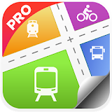 NYC Subway,Bus,Rail,Bike Maps icon