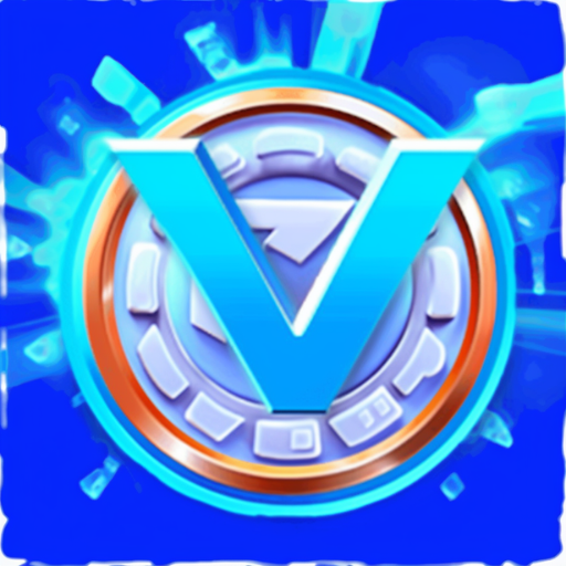V-bucks coins logo
