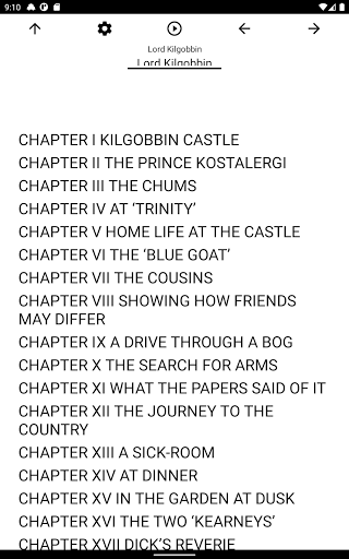 Book, Lord Kilgobbin Screen 3
