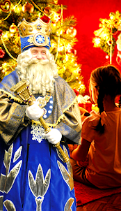 Foto con los reyes magos