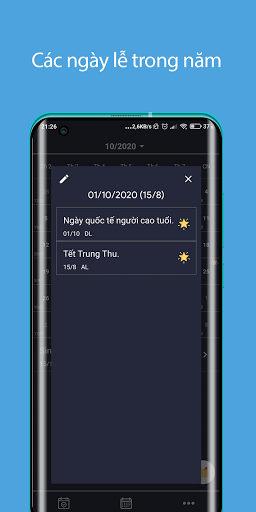 Lịch tay Screen 3