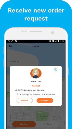 KRAVEN: Driver Screen 2