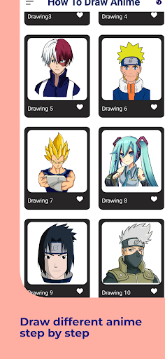 How to draw anime Screen 2