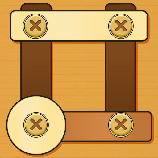 Wood Nuts and Bolts Pin Games logo