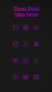 Neon Duet Line Icons v1.0.7 MOD APK (Patch Unlocked) 1