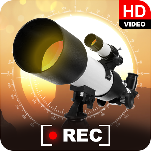 Telescope Zoom Photo Video Cam logo