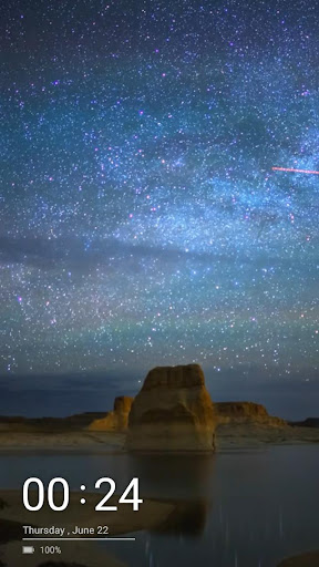 Beautiful Starry Sky Live Wall