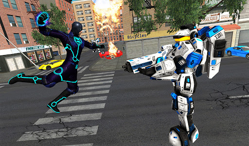 Black Hole Superhuman: Gravity Hero Fight Mad City  screenshots 12