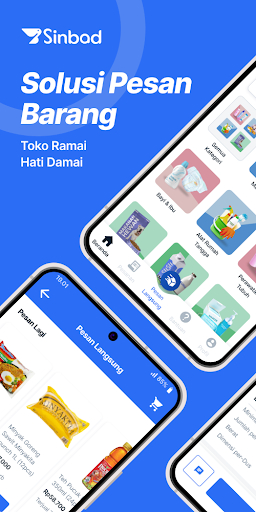 Android application Sinbad - Solusi Pesan Barang screenshort