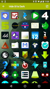 Iride UI is Dark - Icon Pack Captura de pantalla
