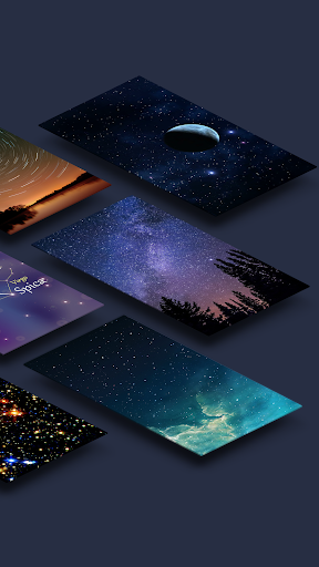 Starry Night Sky Wallpaper Screen 3