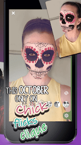 Screenshot 1 Máscara de Halloween Cámara de android