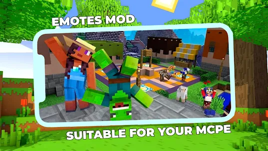 Emote Animation Mod Minecraft
