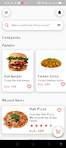 OS Food Dummy Screen 2