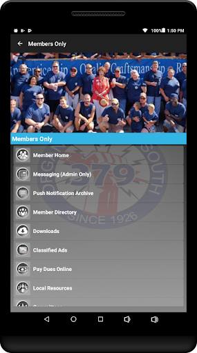IBEW 379 Screen 2