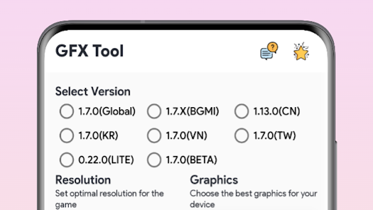 GFX Tool Pro For BGMI and PUBG APK Download  V 3.6 [Unlimited Features ] Gallery 2