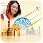 26 January Photo Frame : RepublicDay Greeting Card  Icon