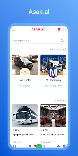 Android application Asan.al screenshort
