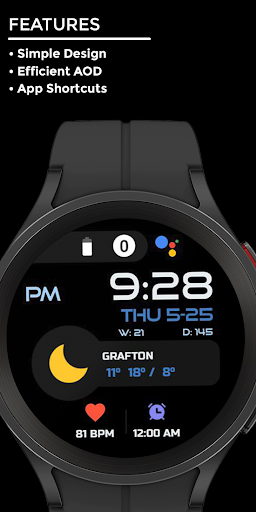 Night 28 - watch face Screen 2