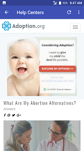 Alternatives To Abortion Screen 3
