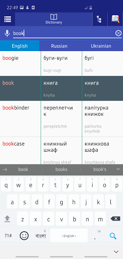 Russian Ukrainian Dictionary