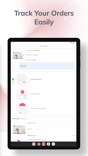 Screenshot of Farmasi International