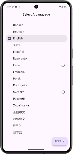 Uygulama önizlemesi