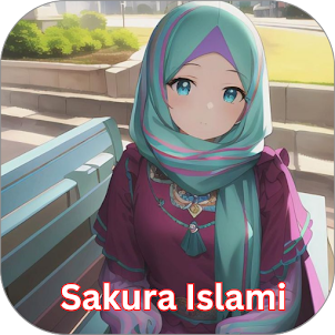 Hijab Sakura School Wallpaper