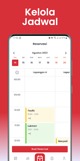 Android application Sportveld - Manajemen Venue screenshort