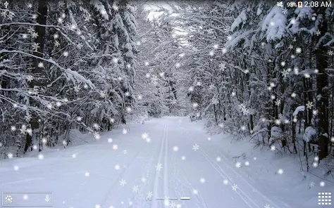Winter Snow Live Wallpaper::Appstore for Android