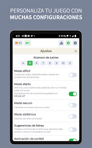 Captura de Pantalla 12 WordleGame - Jugar en Español android